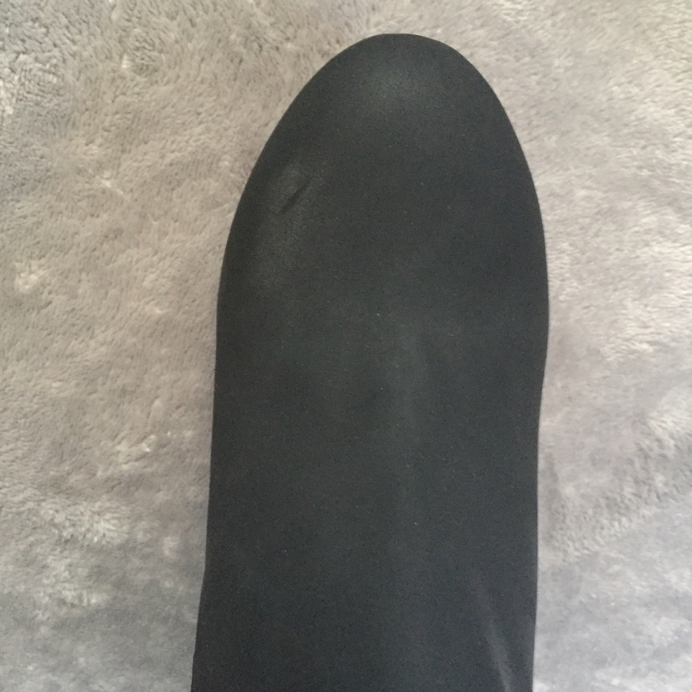 Women’s Black Suede Ankle Wedge Boots New in Box - Picture 13 of 16